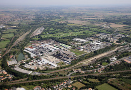 Vue aérienne du site de Saint-Florent