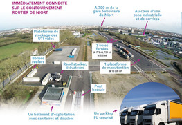 Vue aérienne du site de Saint-Florent